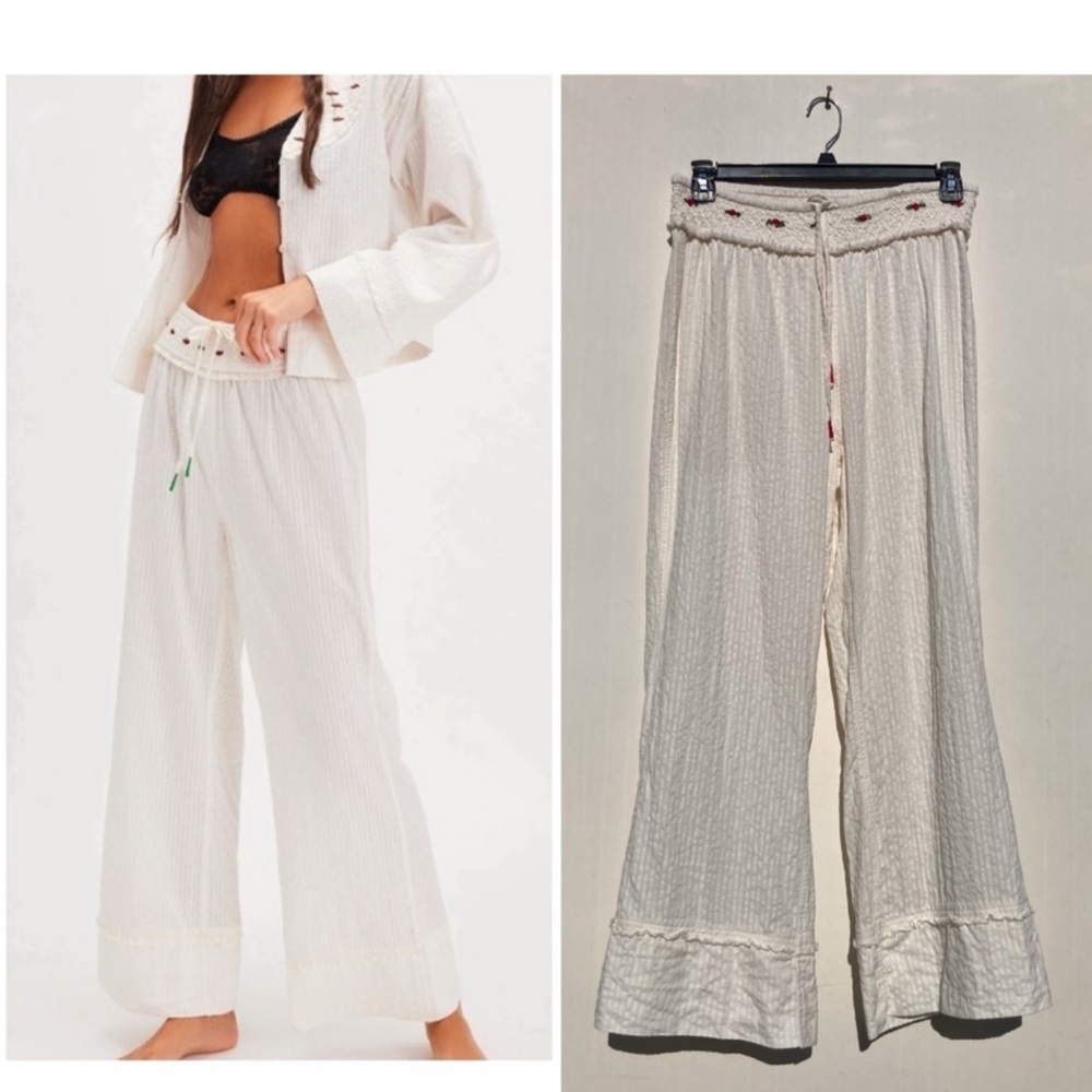 Free People Intimately Sweet as roses pants